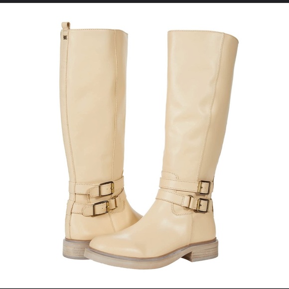 Sam Edelman Cream Winter & Rain Boots - Picture 1 of 16